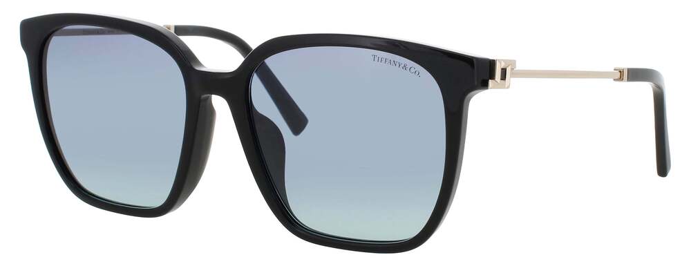 NEW TIFFANY & CO TF4244D 80019S BLACK Sunglasses Authentic